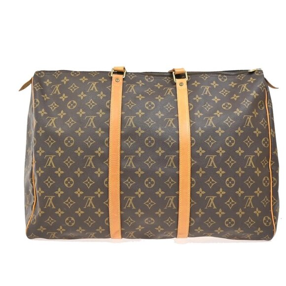 LOUIS VUITTON Flanerie 50 Shoulder Bag Monogram Leather Brown - Picture 3 of 16